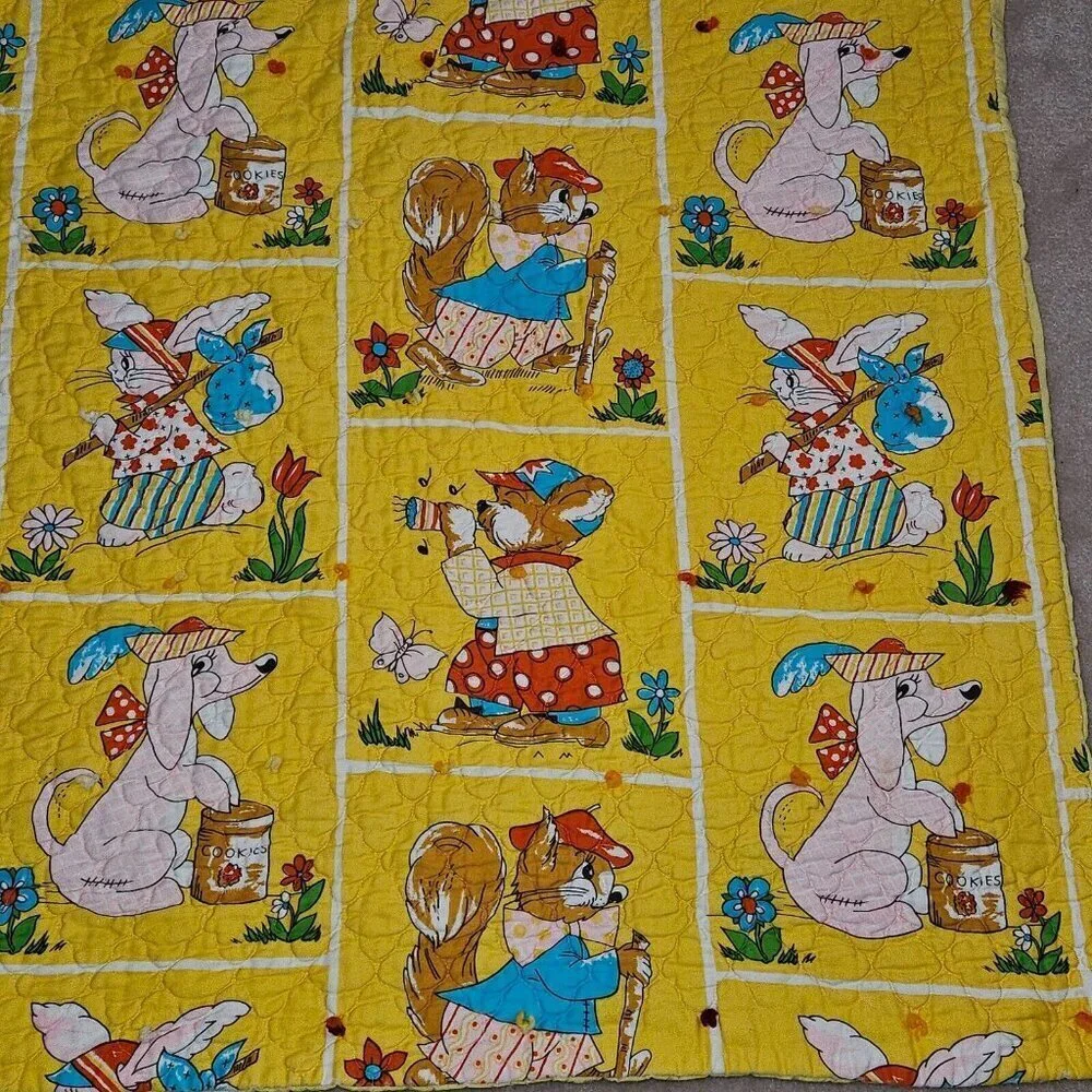 Handmade blanket measures