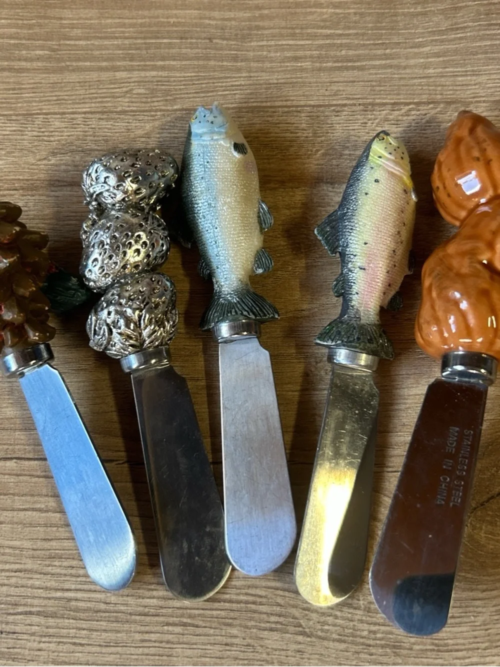 Nature‎ Themed Cheese Spreaders