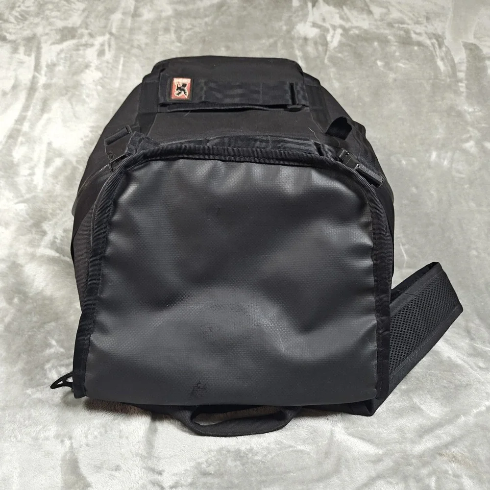 Chrome bag gently