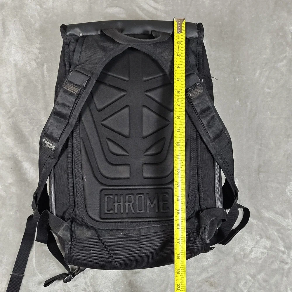 Chrome bag gently