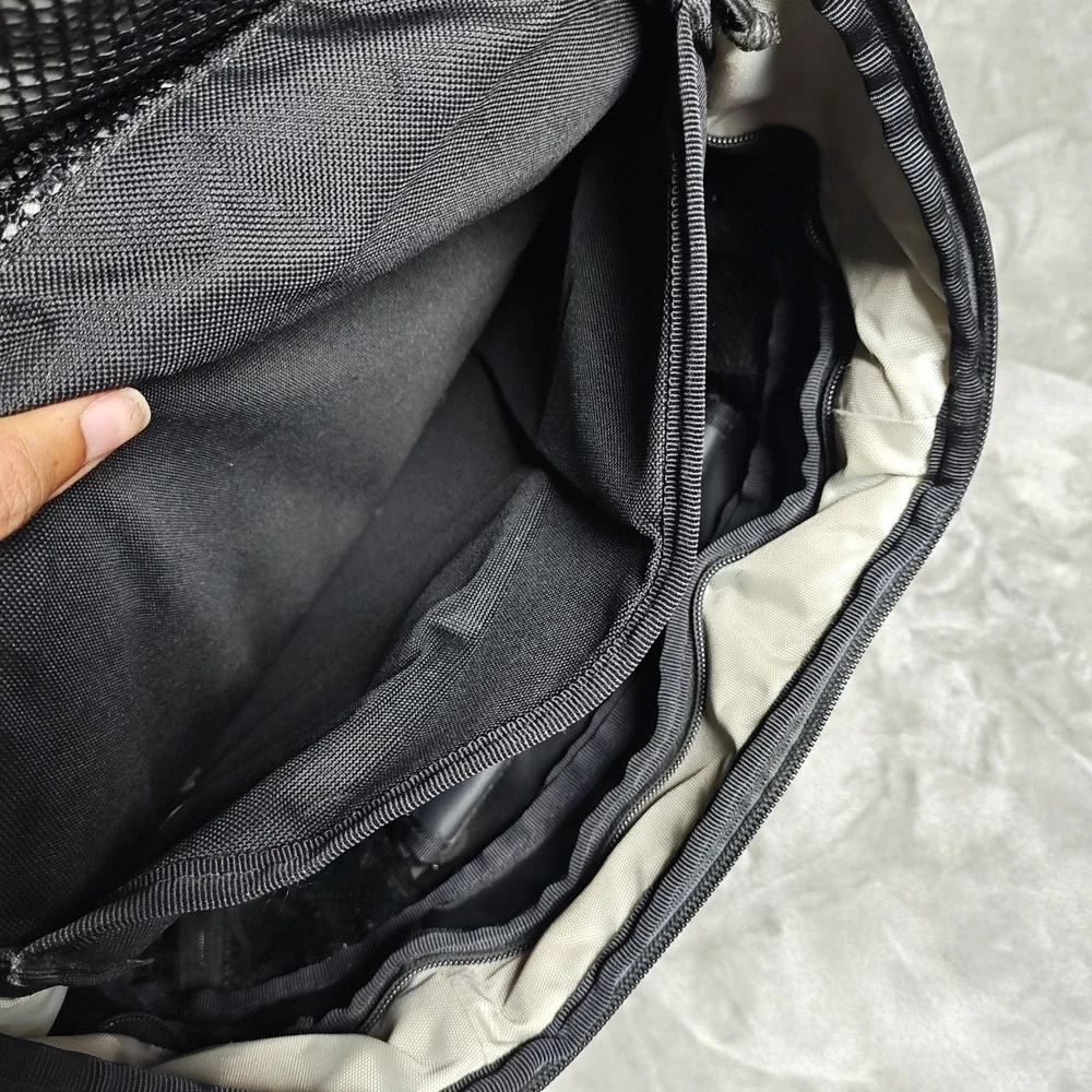 Chrome bag gently
