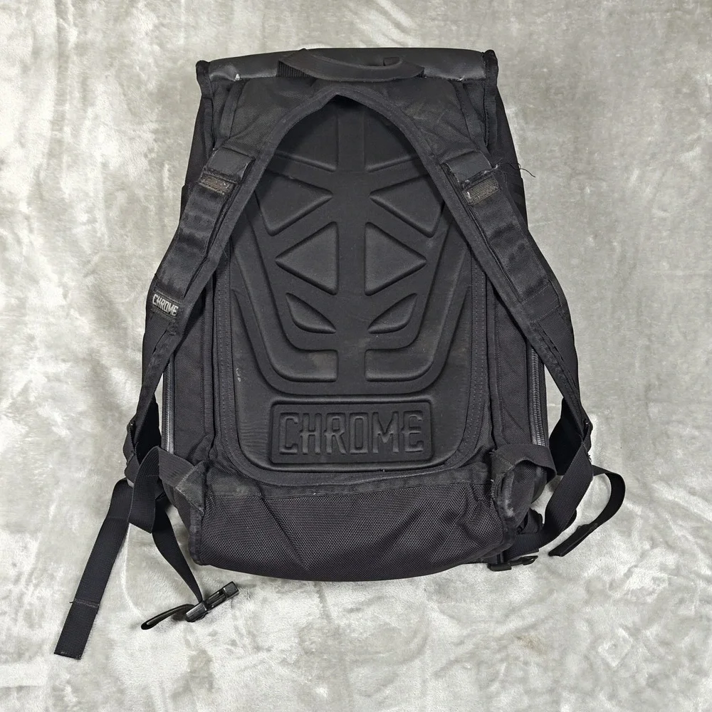 Chrome bag gently