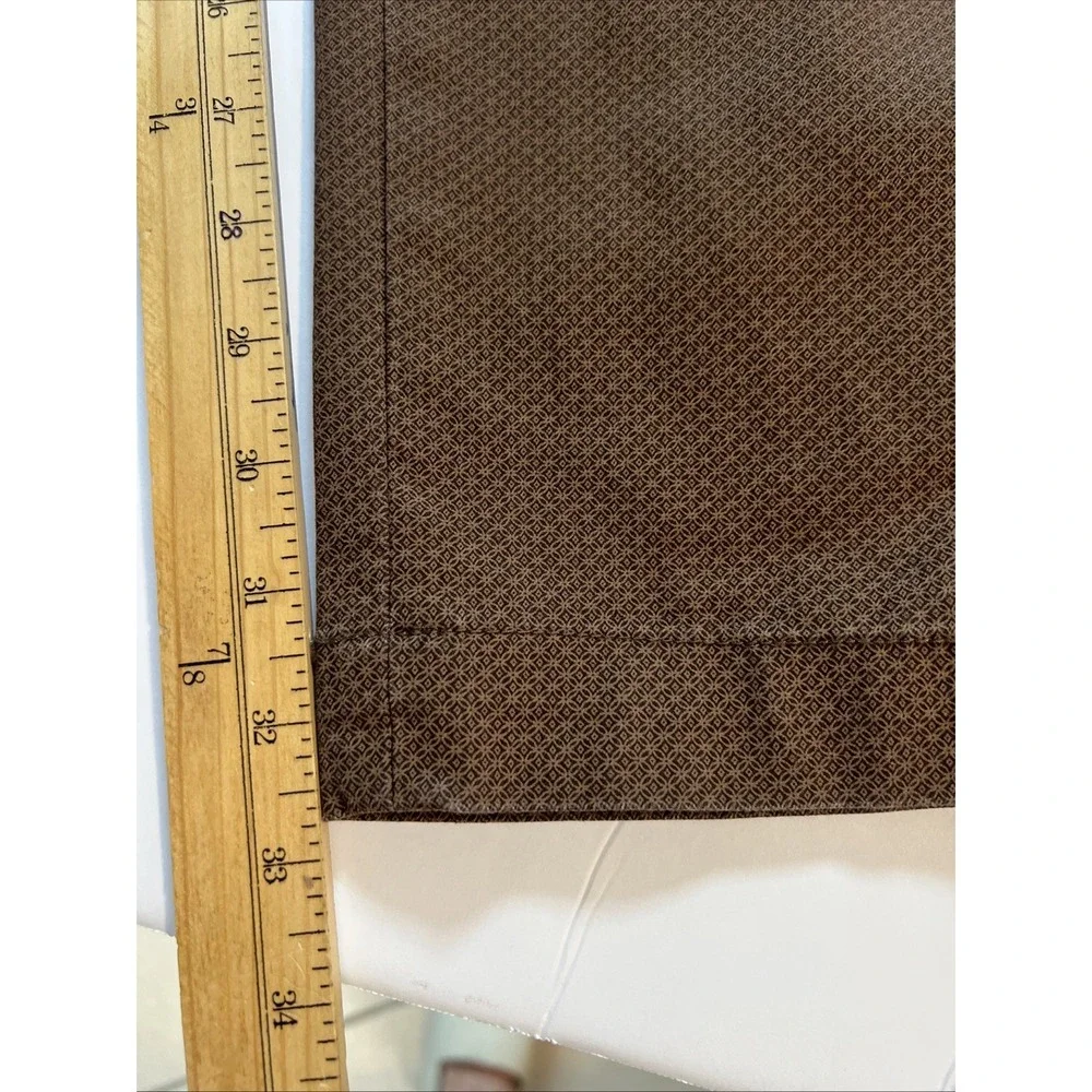 Banana Republic Mason Stretch Chino Pants Mens 34x34 Brown Tapered Fit Stretch‎