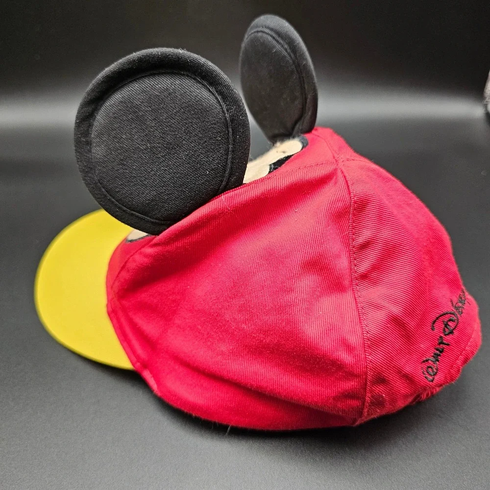 Kids Toddler Disney Walt Disney World Mickey Mouse‎ Red Yellow Baseball Cap
