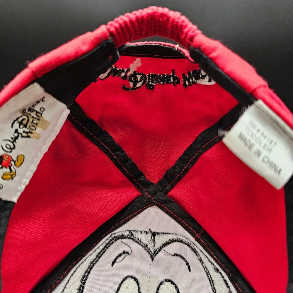 Kids Toddler Disney Walt Disney World Mickey Mouse‎ Red Yellow Baseball Cap