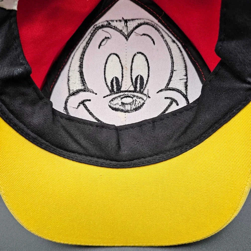 Kids Toddler Disney Walt Disney World Mickey Mouse‎ Red Yellow Baseball Cap