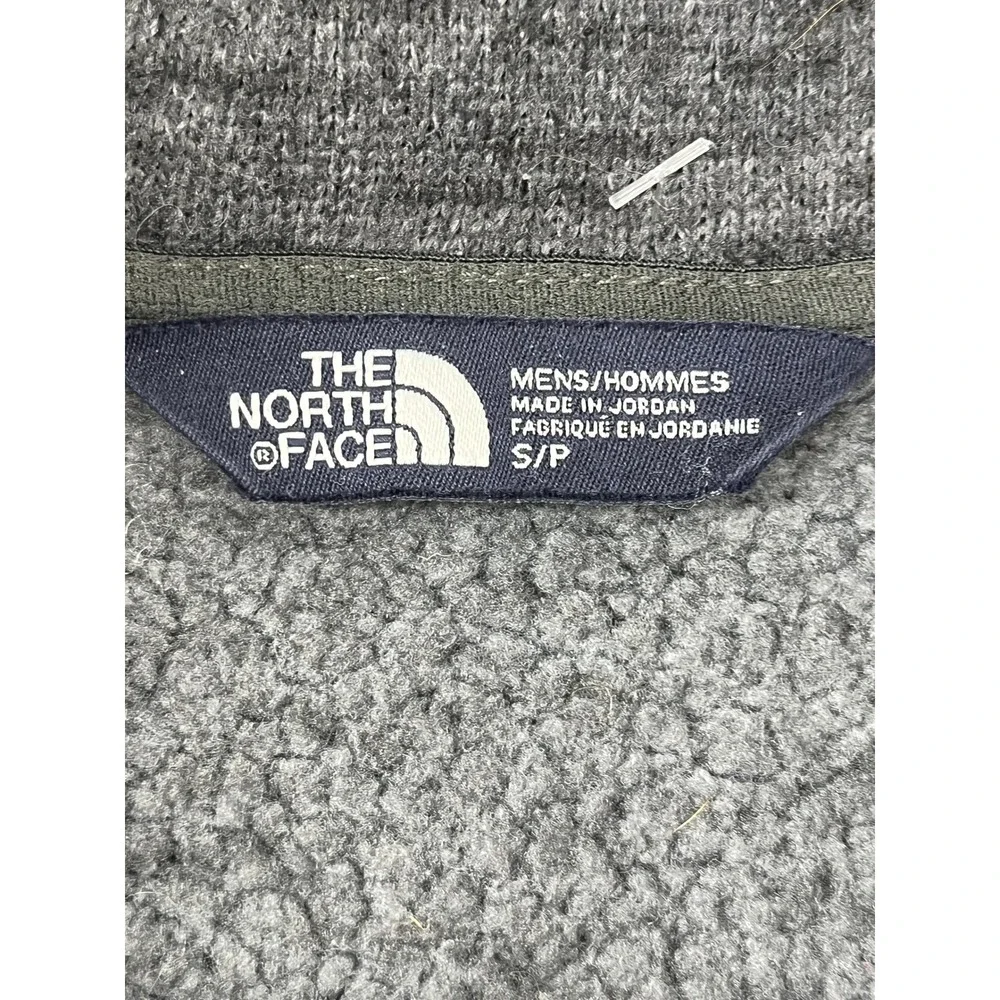 The North Face Mens Gordon Lyons 1/4 Zip Sweater Fleece‎ Pullover Grey Small