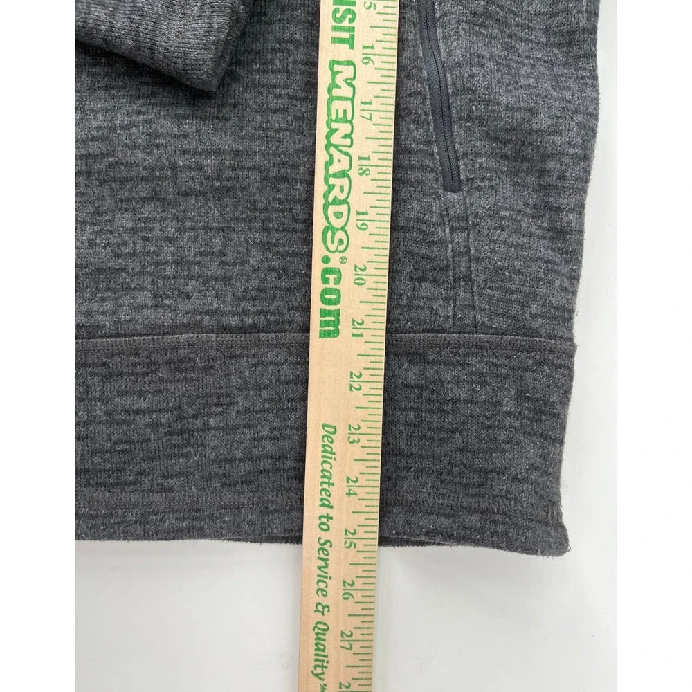The North Face Mens Gordon Lyons 1/4 Zip Sweater Fleece‎ Pullover Grey Small