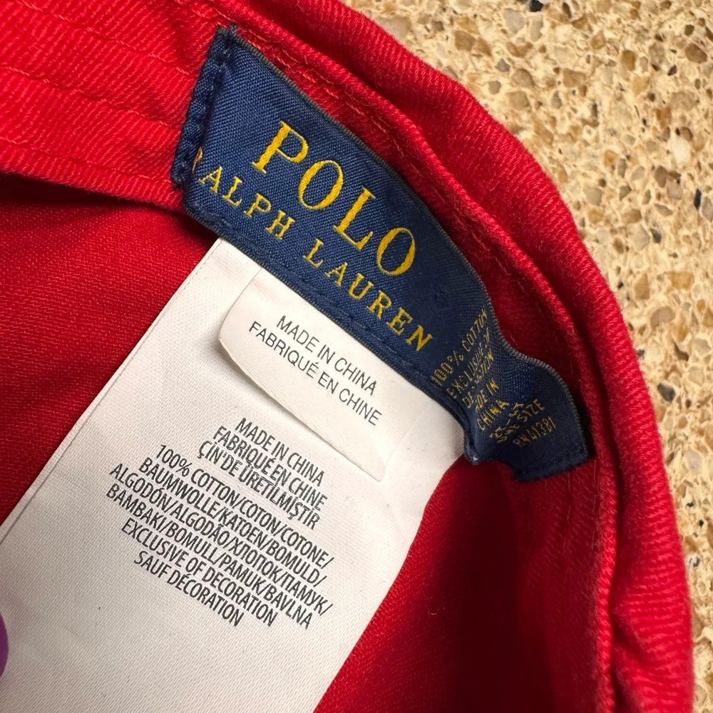 Polo Ralph Lauren vibrant red