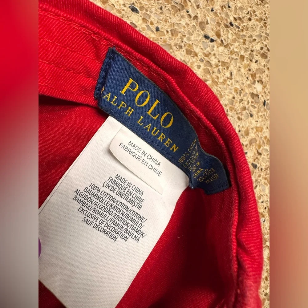 Polo Ralph Lauren vibrant red
