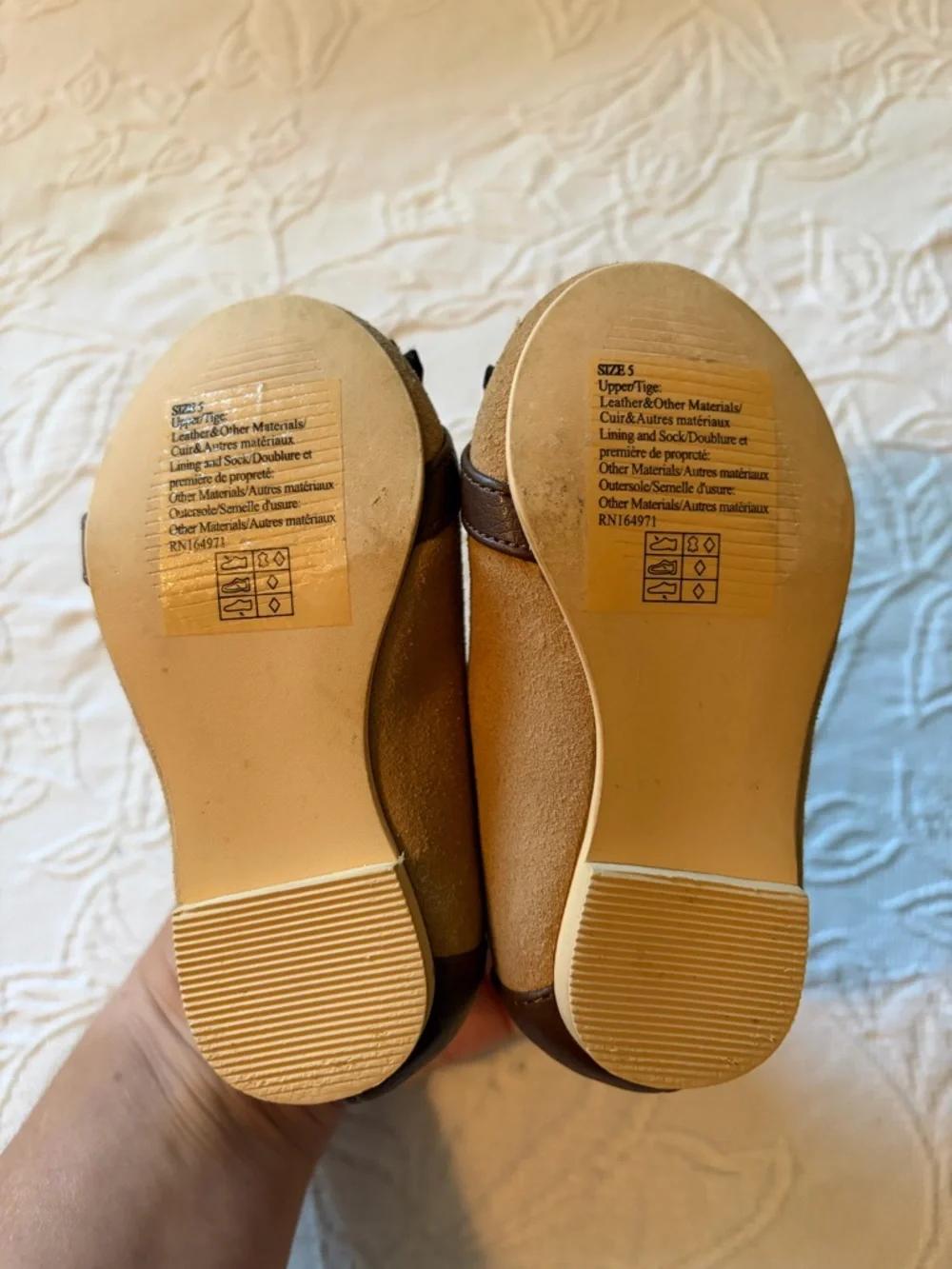 Janie and Jack classic tan