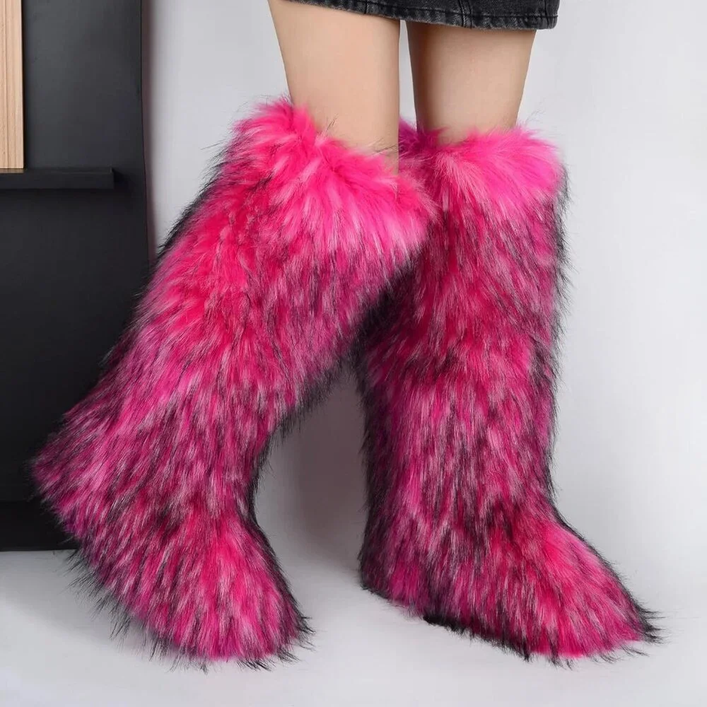 N/A fur boots