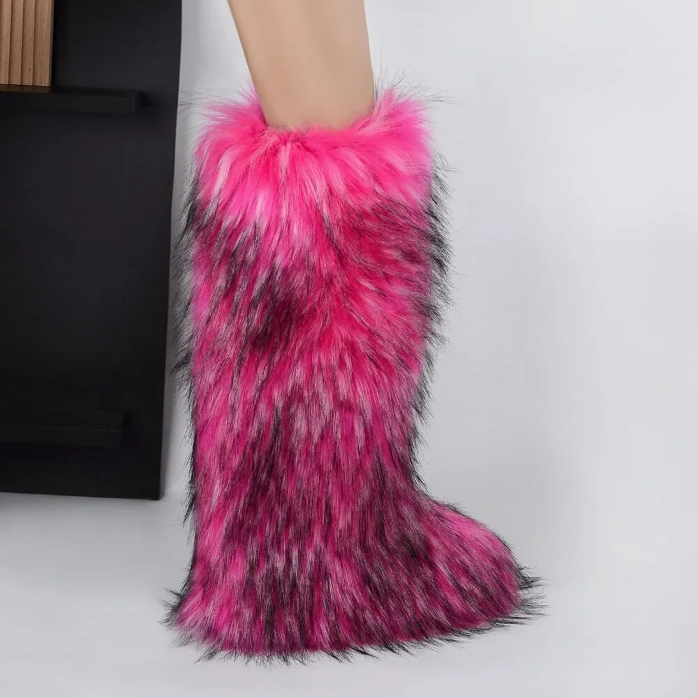 N/A fur boots