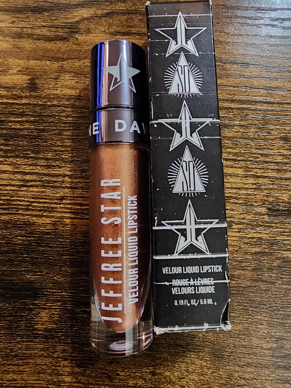 Jeffree Star Velour Liquid Lipstick - Metallic Copper Brown I Gotta Go