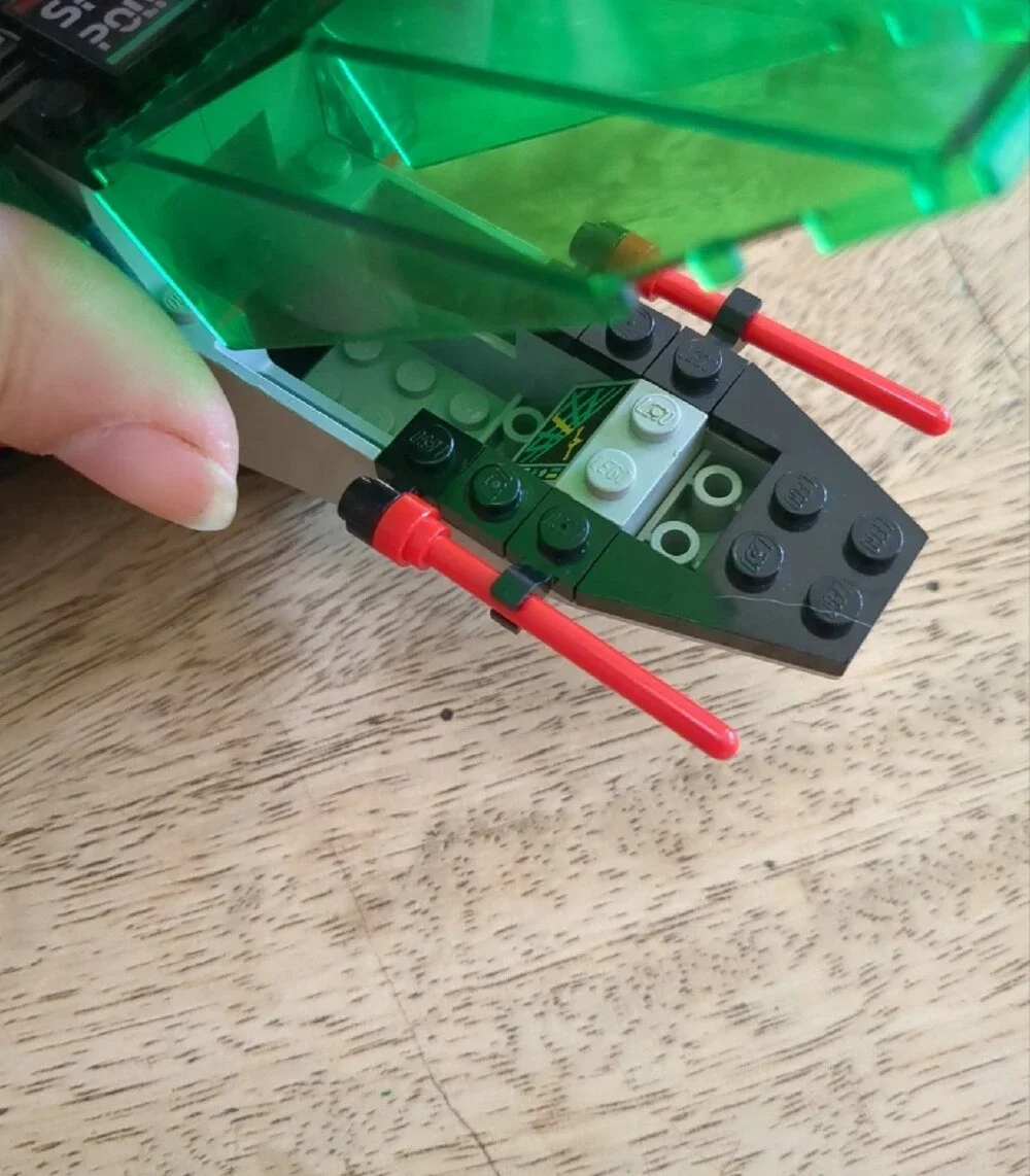 Lego 6897 Space Police Rebel Hunter Green - Complete