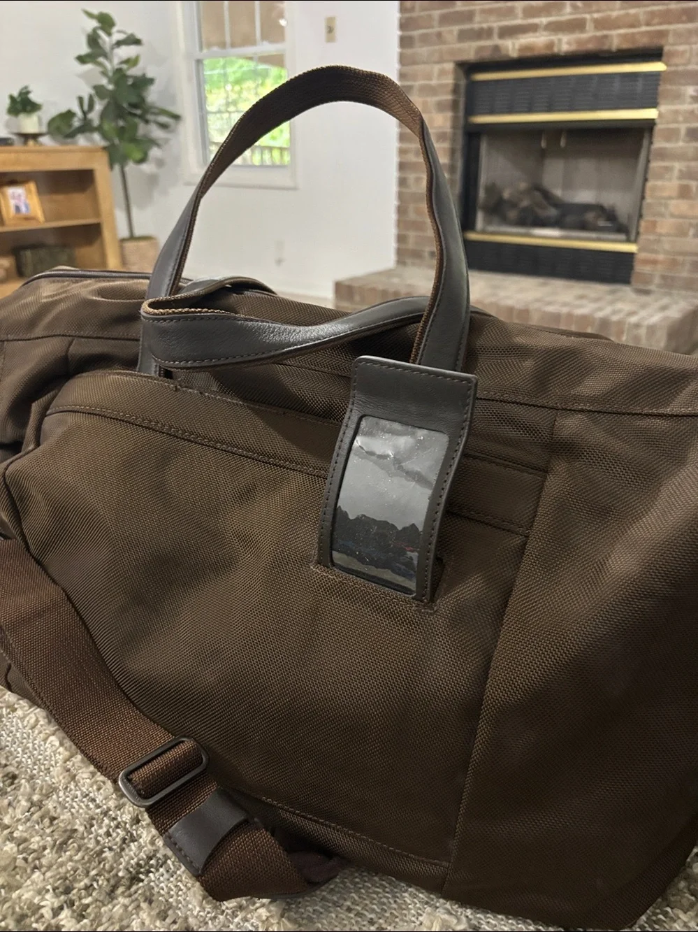Briggs & Riley Baseline Extra Large Men’s‎ Brown Weekender Duffel Bag