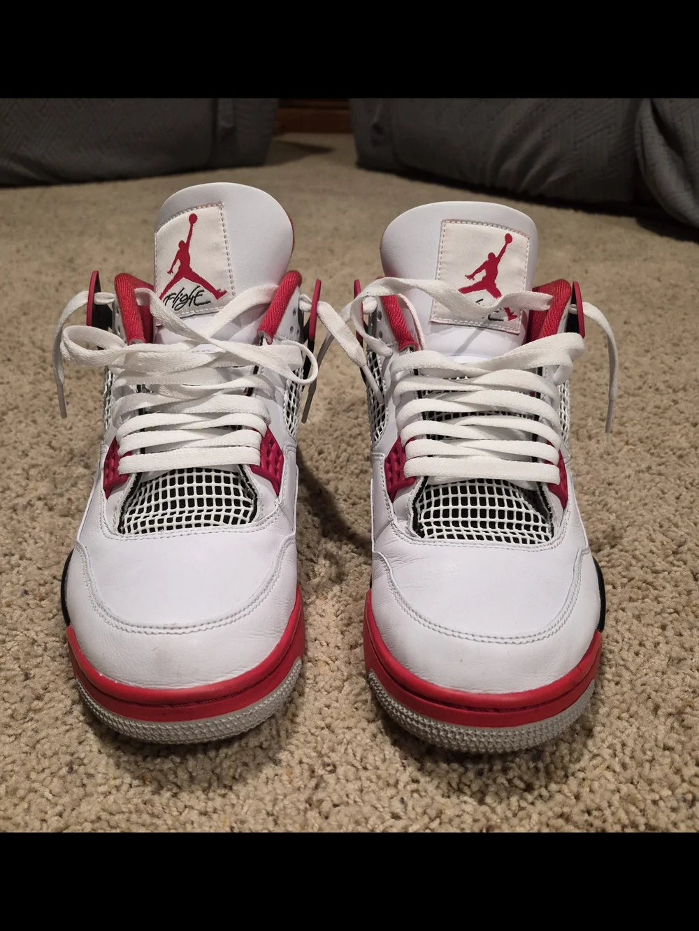 Jordan 4 Fire Red