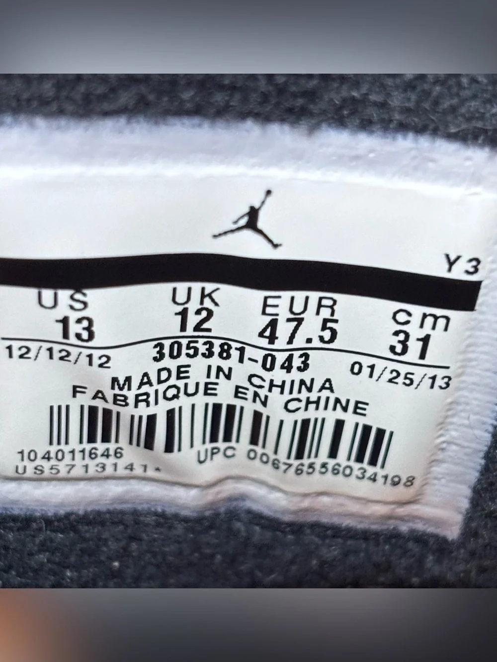 Jordan retro og