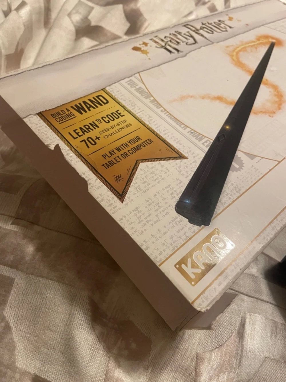Kano Harry Potter Coding Wand Kit — Black