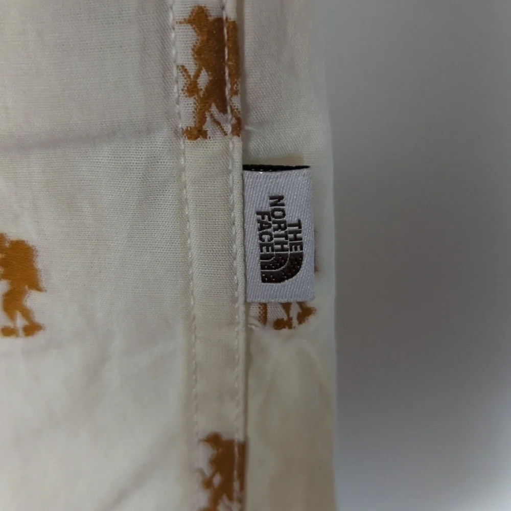 The North Face white background