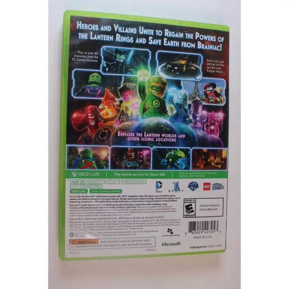 LEGO Batman 3: Beyond Gotham (Microsoft Xbox 360, 2014) Complete, tested