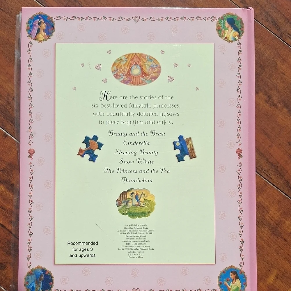 Fairytale Princess Jigsaw Book by Sian Bailey