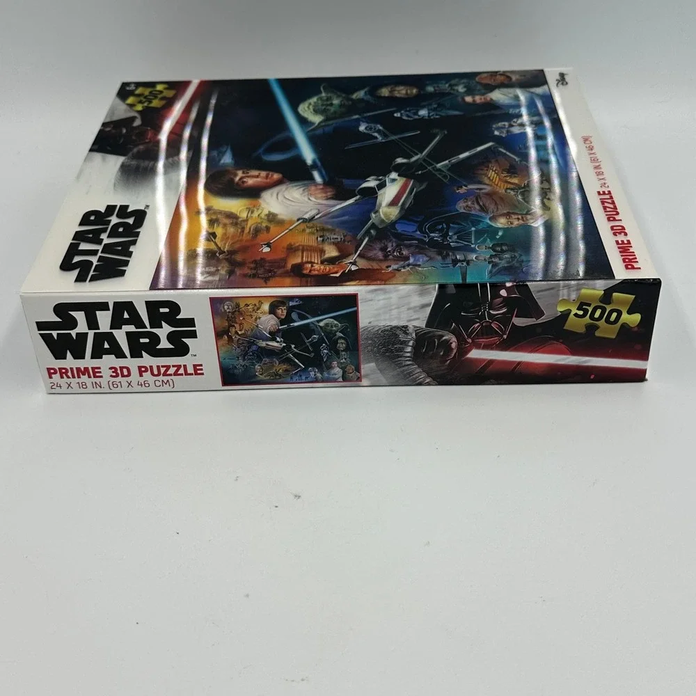 Star Wars Classic Trilogy‎ Prime 3D Puzzle 500 Piece New Sealed Disney+