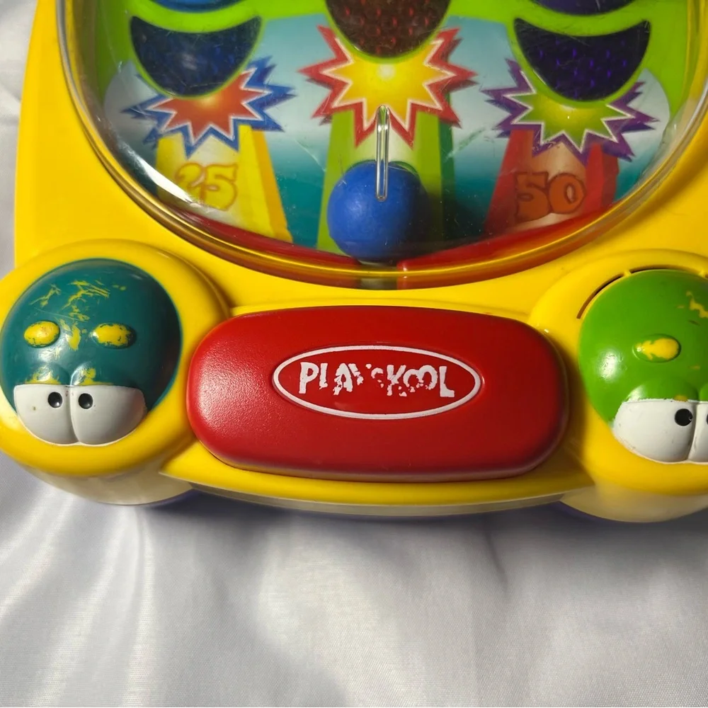 Vintage 2002‎ Playskool Poppin Bedbugs Pinball Toy Lights Sound Works Tested