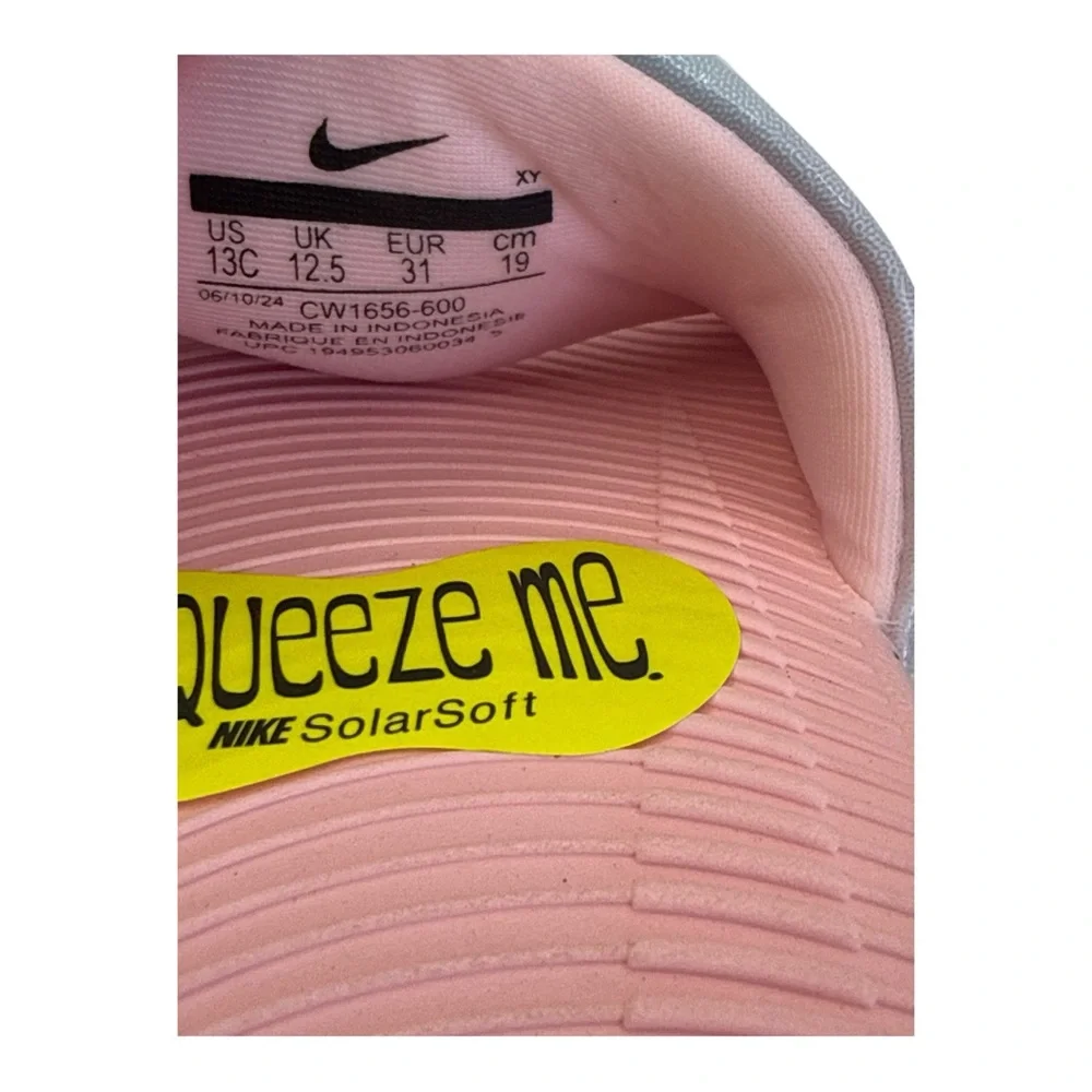 Nike Girls' Kid Kawa Move Sandal Sport Slides Athletic Lightweight Comfort Sz 13