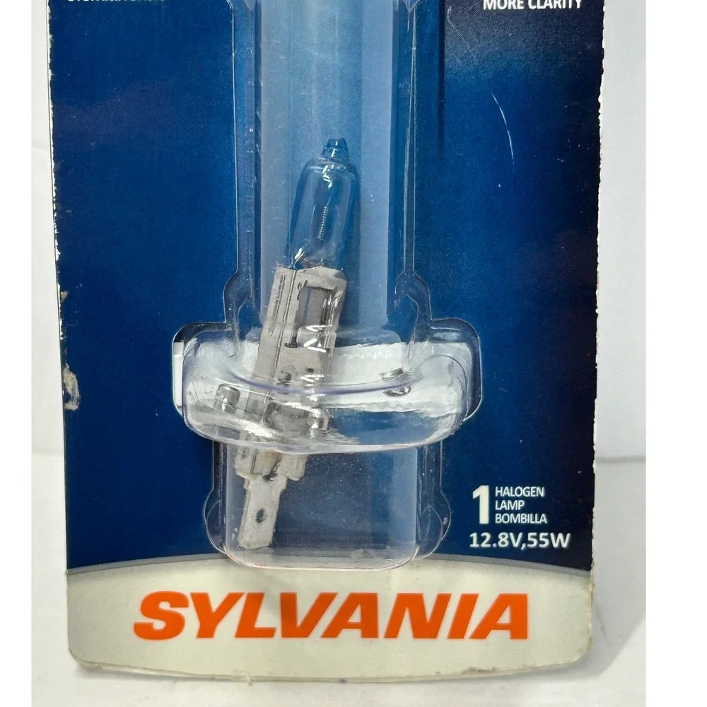 Sylvania SilverStar H1 Headlight Bulb Brighter Down-road Whiter‎ Light