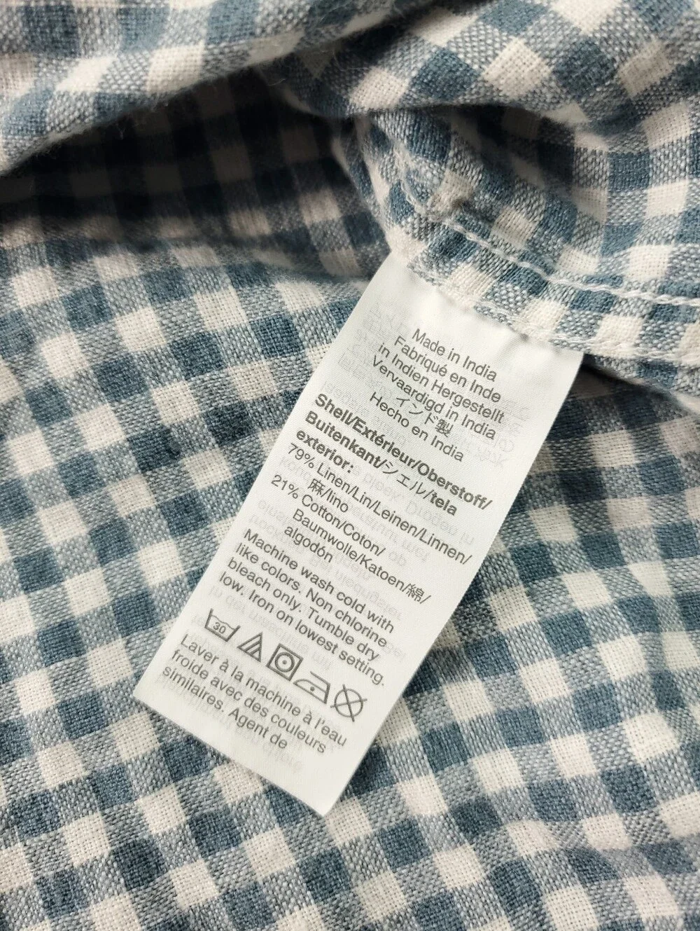 J. Crew crew linen