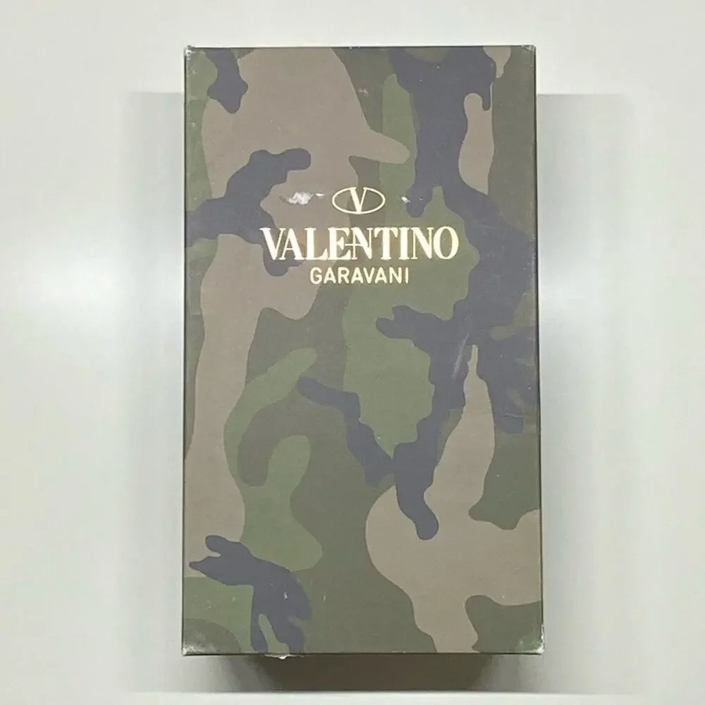 Valentino Garavani | Shoe Box | Camouflage Green | 7.1 W x 12.2 H x 4 D inch