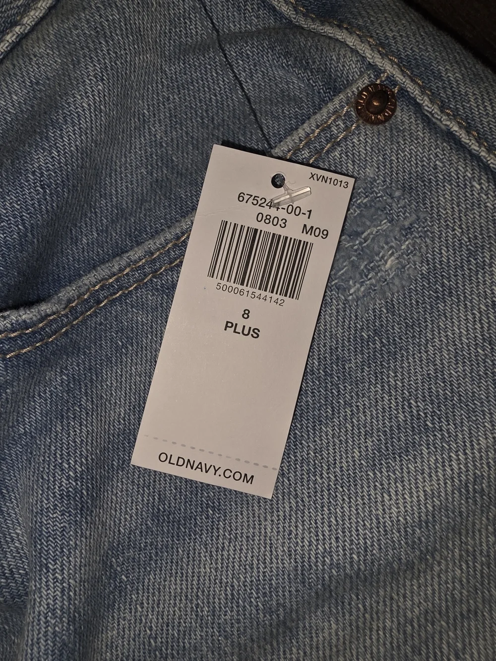 Old Navy Light Blue Distressed Denim Cutoff Shorts