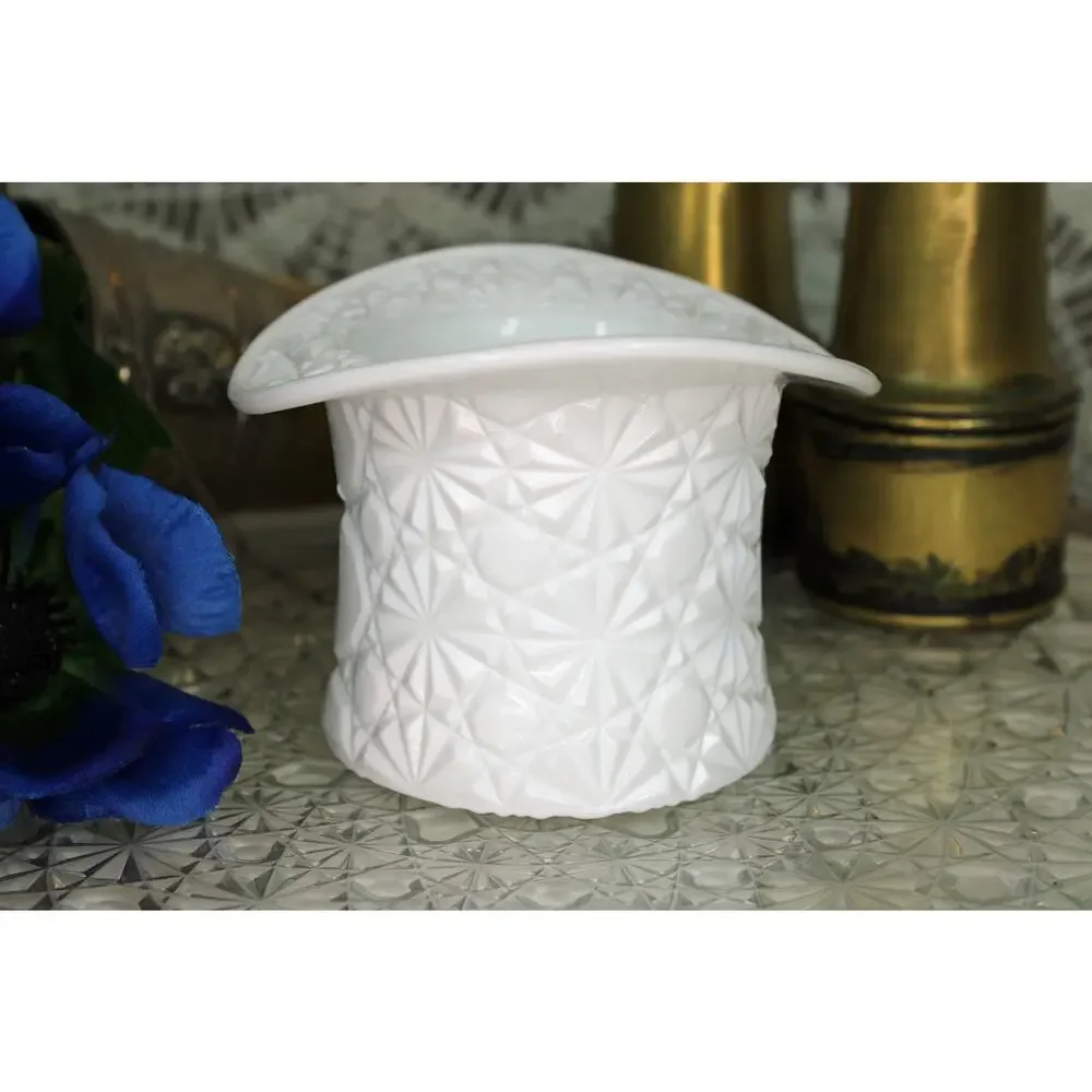 Fenton milk glass