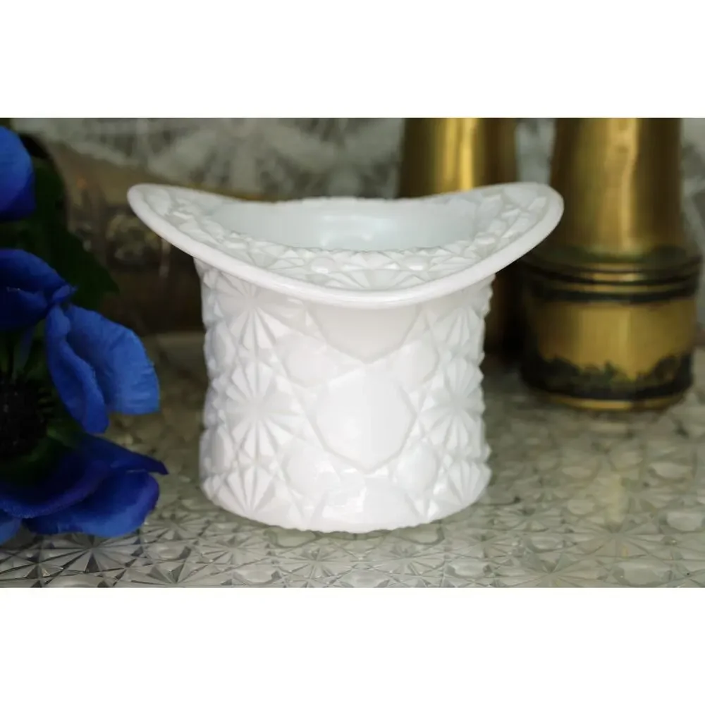 Fenton milk glass