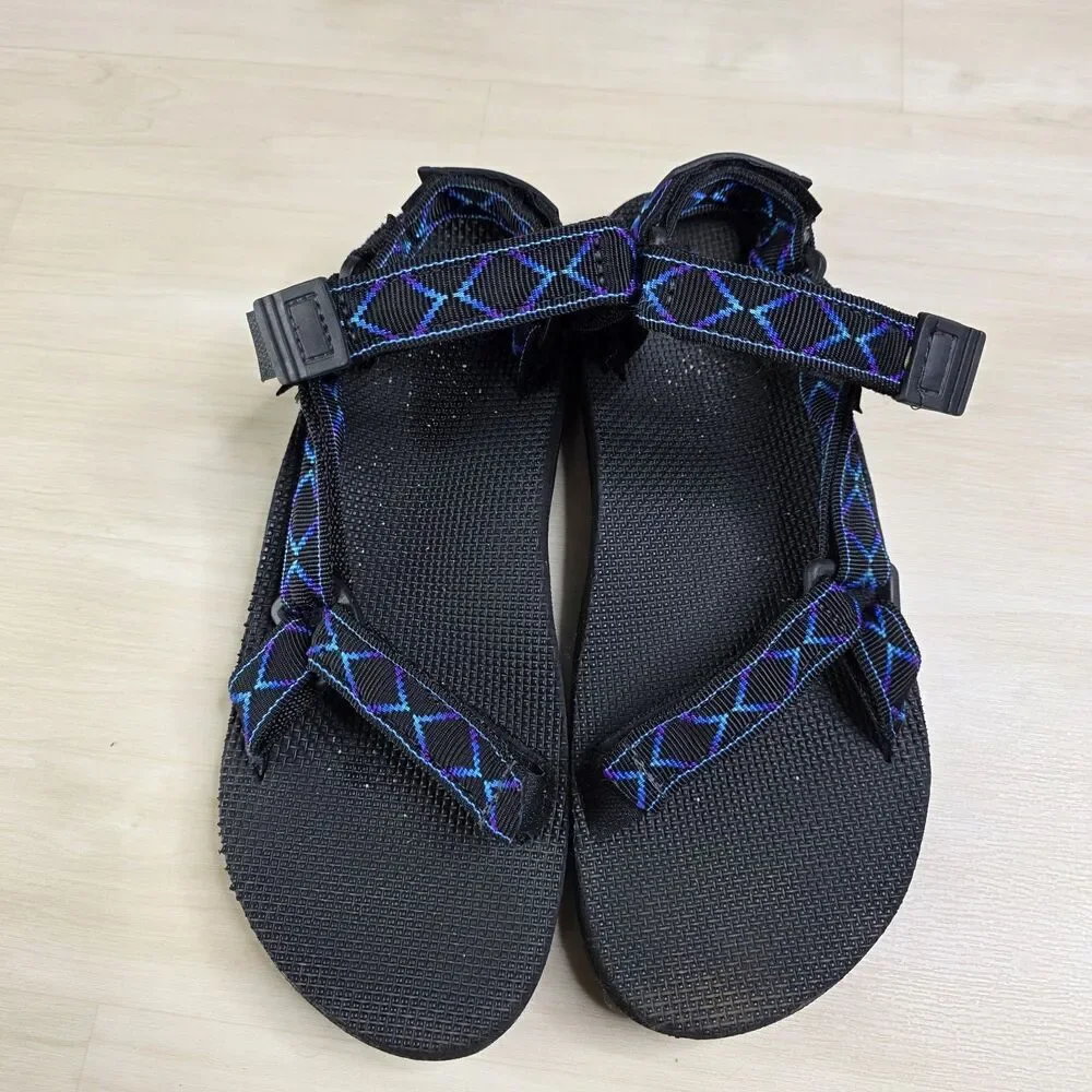 Teva Sandals Hurricane Hiking Multicolor Hook‎ & Loop Open Toe Comfort Size 10