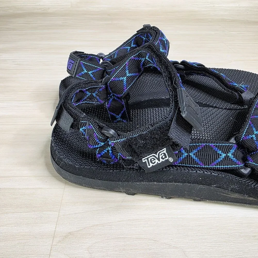 Teva Sandals Hurricane Hiking Multicolor Hook‎ & Loop Open Toe Comfort Size 10