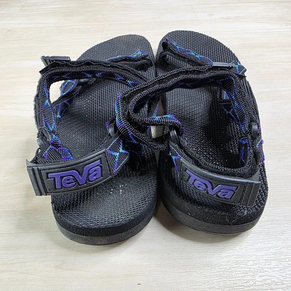 Teva Sandals Hurricane Hiking Multicolor Hook‎ & Loop Open Toe Comfort Size 10