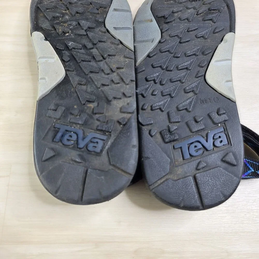 Teva Sandals Hurricane Hiking Multicolor Hook‎ & Loop Open Toe Comfort Size 10