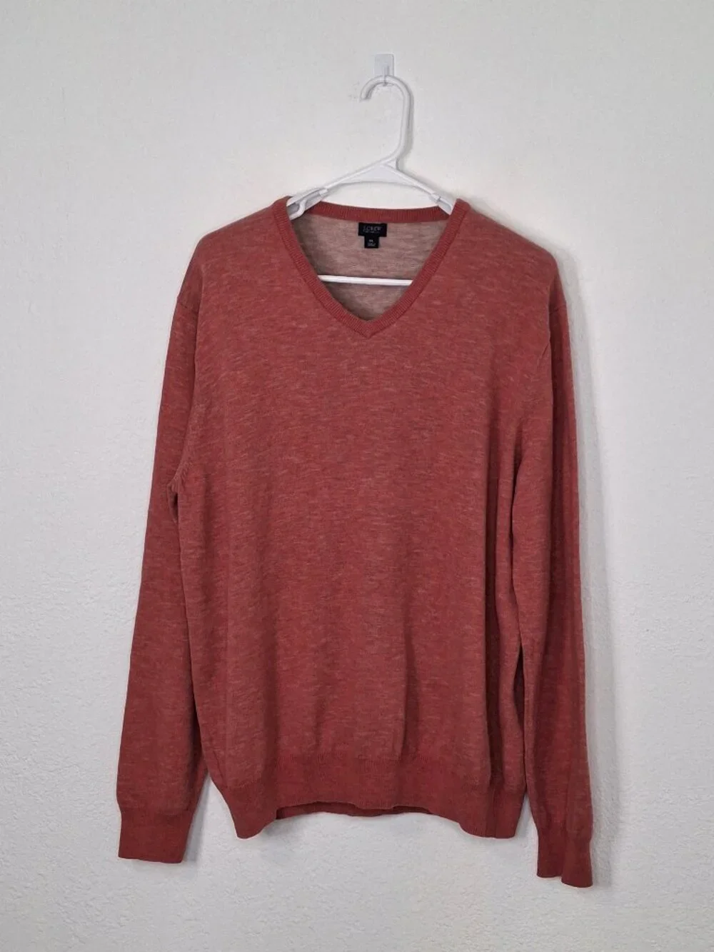 J Crew Mens Sweater Sz XL 100% Cotton Preppy Academia Workwear Casual