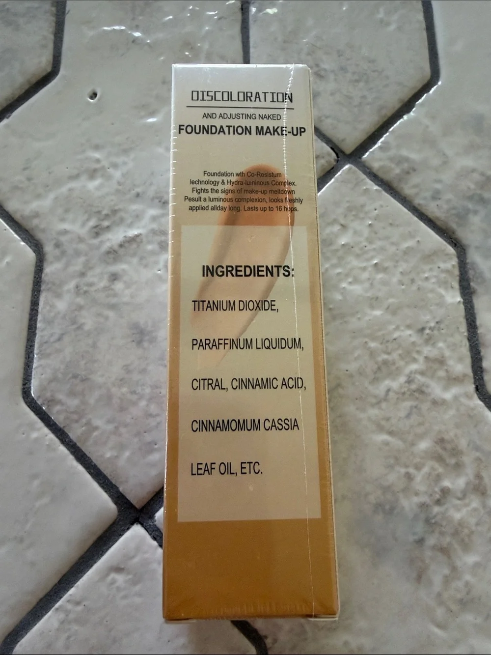 Foundation Makeup SPF 15 – color adjusting
