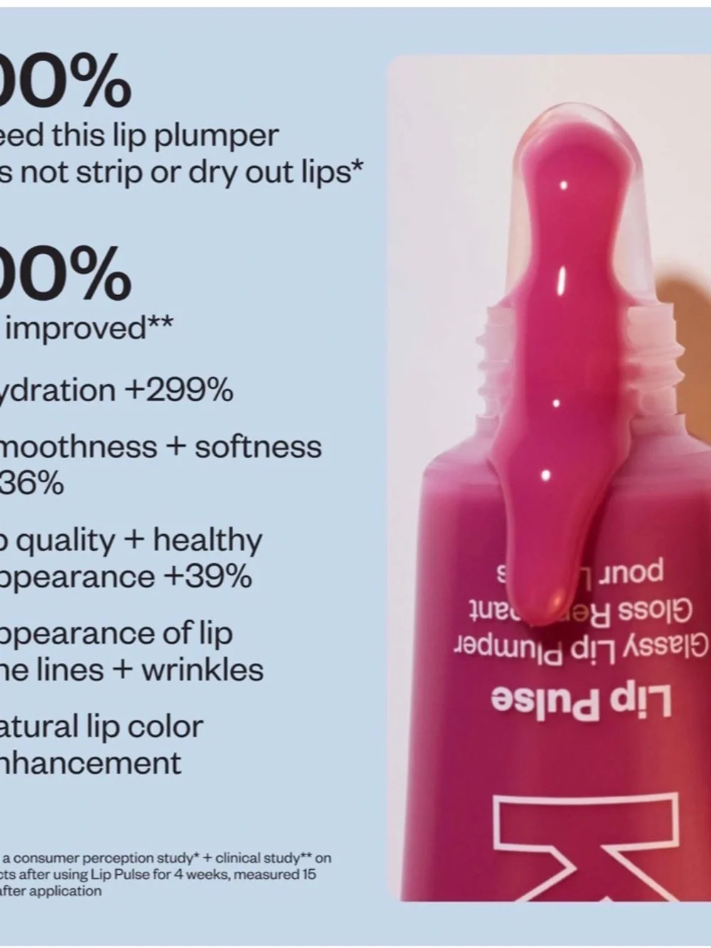 Kosas Lip Pulse Glassy Lip Plumper - Color: Sixth Sense. BRAND NEW Sealed