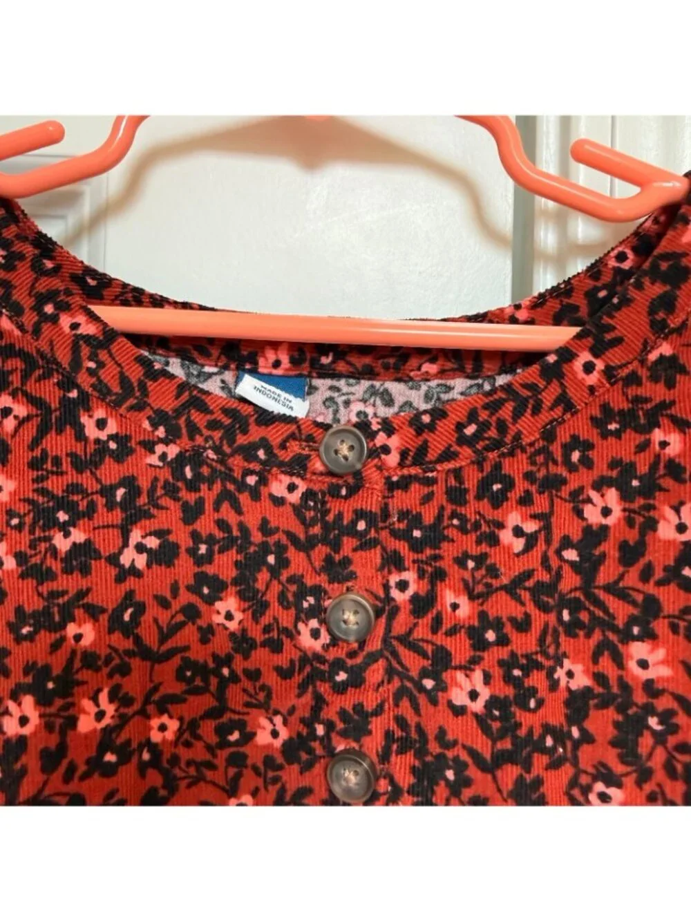 Old Navy Girl Tiered Cord Floral Dress  8 years