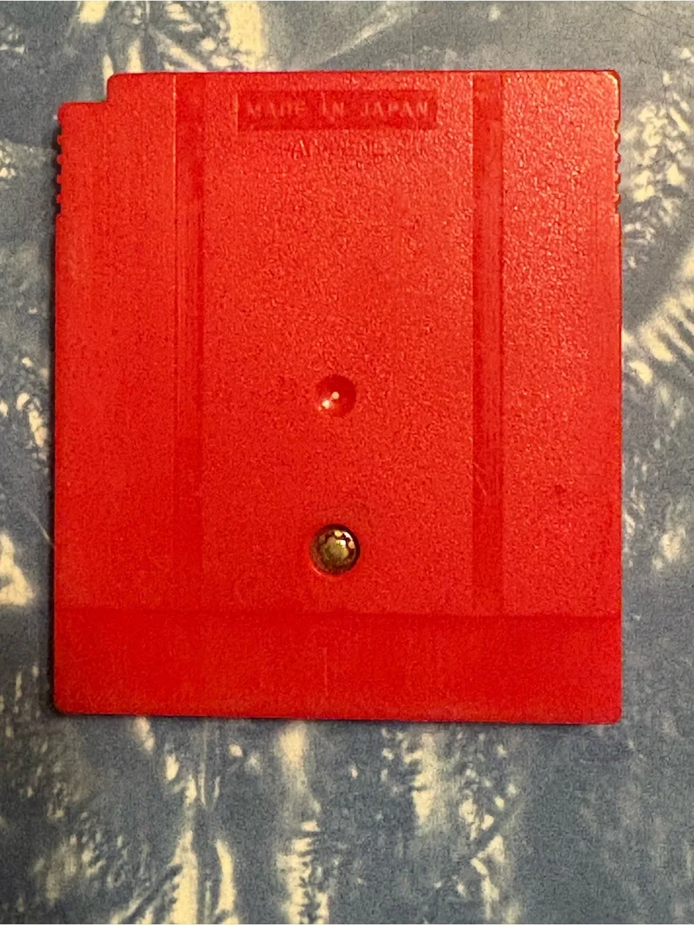 First Edition Nintendo Game Boy Color Pokémon Red Cartridge - Red