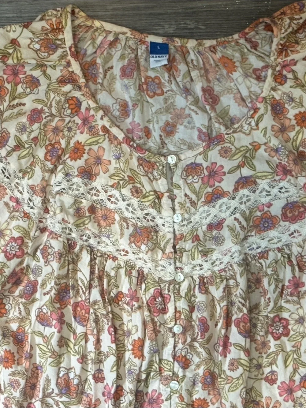 Old Navy lightweight floral