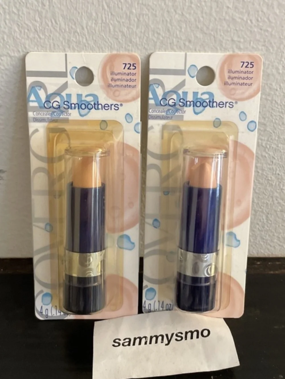 Covergirl CG Smoothers Concealer, 725 Illuminator 0.14 Oz x2 discontinued