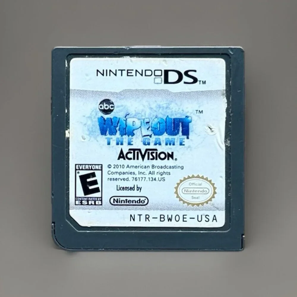 Wipeout: The Game (Nintendo DS, 2010) Authentic |‎ Game And Manuals | Tested