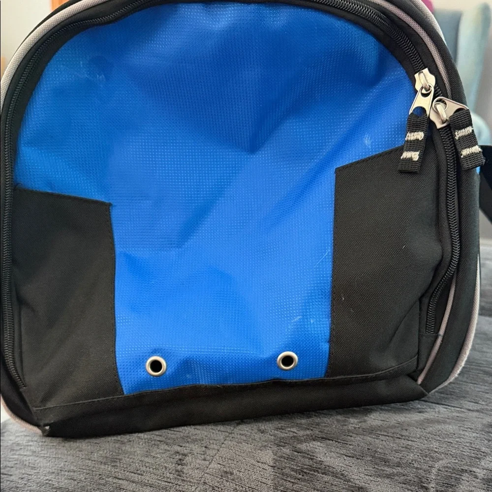 OGIO Black and Blue Duffel Bag with Shoulder Strap