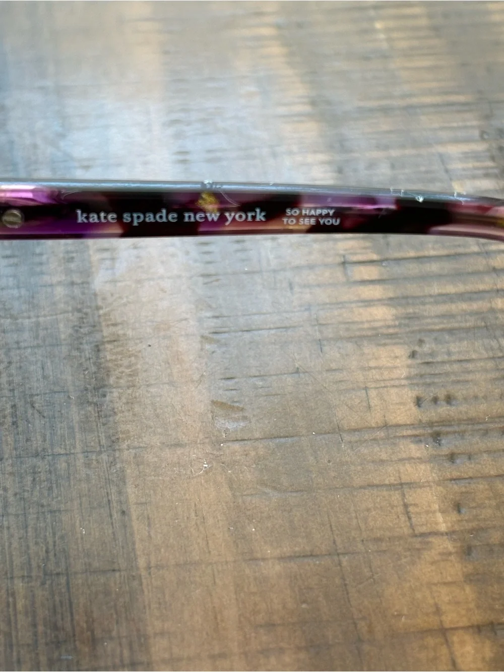 Kate Spade Benedetta 7BL Eyeglasses Frames 49-16-140 Burgundy Tortoise Women’s