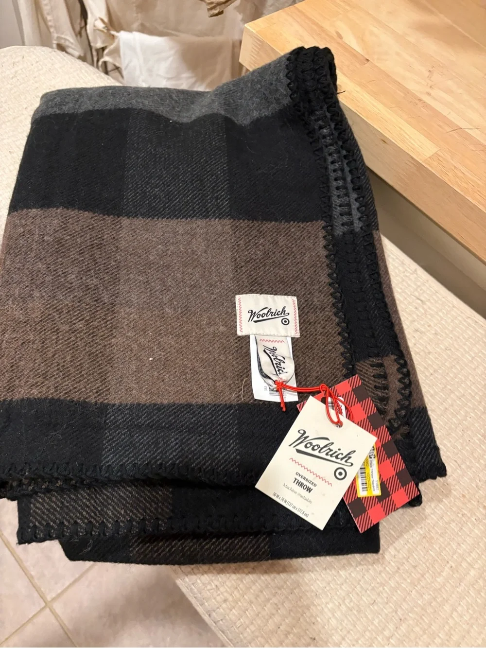Woolrich classic throw